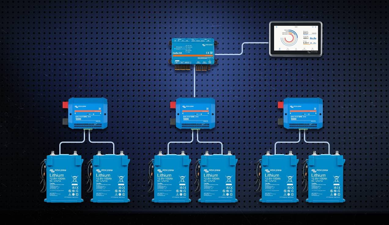 Lynx Smart BMS -rinnankytkentä